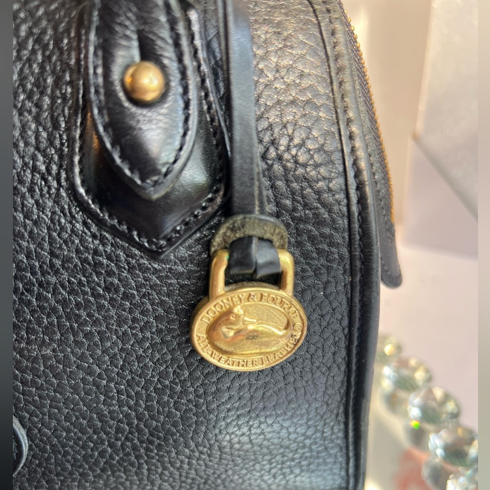 Dooney & Bourke vinyl Black Pebbled Leather Shoulder Bag - Picture 5 of 16